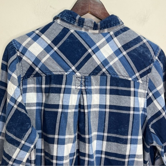 Penningtons DC Jeans Blue Flannel Size X - Picture 8 of 13